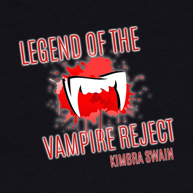 Legend of the Vampire Reject Logo Shirt by KimbraSwain